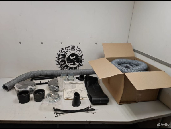 Комплект шноркелей для выноса радиатора квадроцикл Hisun Tactic 550/750 Комплект шноркелей для выноса радиатора квадроцикл Hisun Tactic 550/750